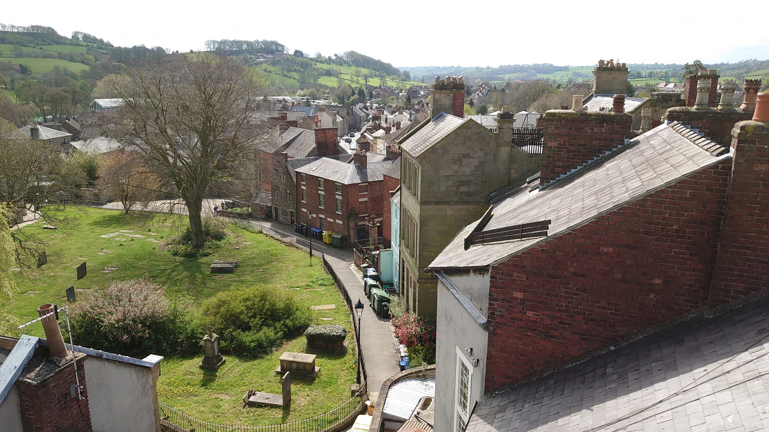 Marketplace as viewed from the clock tower